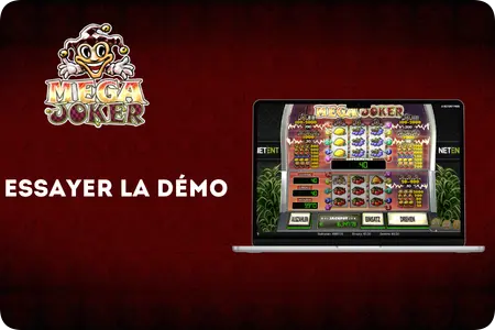 Version démo de la machine à sous Mega Joker